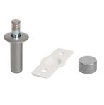 Yale verborgen magnetische deurstopper vloermodel mat nikkel, Huis en Inrichting, Woonaccessoires | Deurstoppers, Verzenden, Nieuw