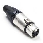 XLR connector | Neutrik | 4-pin, Verzenden, Nieuw