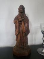 Beeldje - Heiligenbeeld - Handwerk - 25 cm - Hout, Antiek en Kunst
