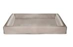 Bia Bed Kunstleer Hoes Hondenmand Taupe - BIA-7 120X100X15, Verzenden, Nieuw