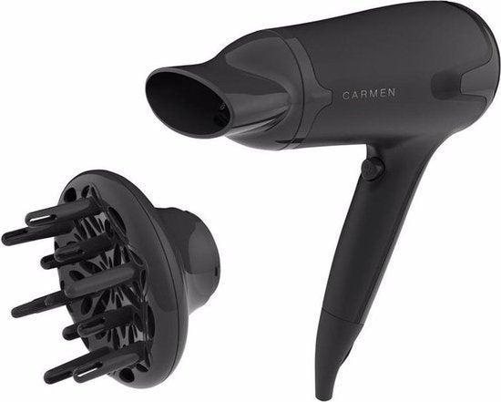 2dekans | Carmen HD1695 - Föhn - 1700W - Diffuser - Coolshot, Sieraden, Tassen en Uiterlijk, Uiterlijk | Haarverzorging, Zo goed als nieuw