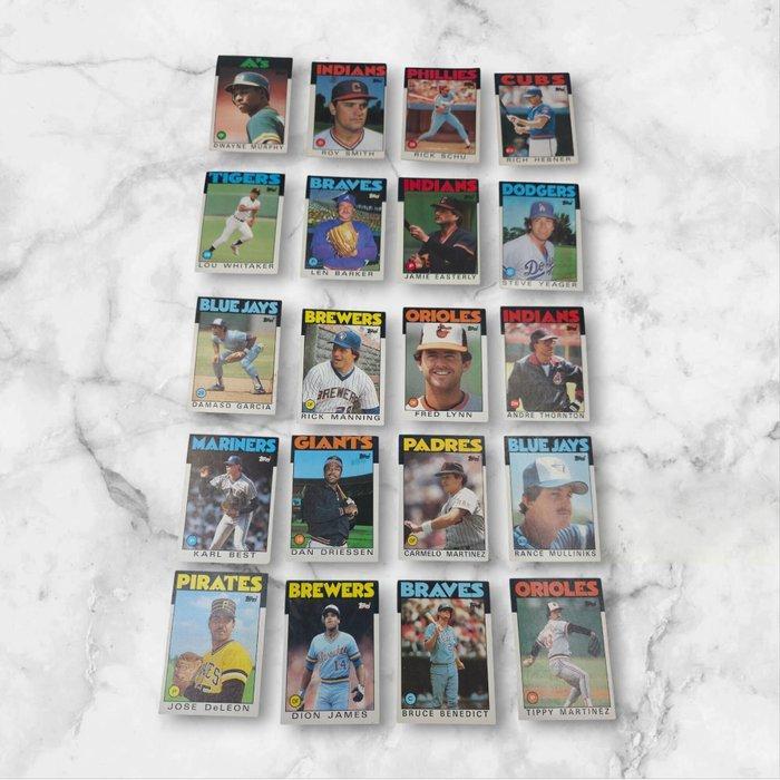 Topps USA Baseball Trading Cards, 1986 edition - 384 Card -, Verzamelen, Stickers