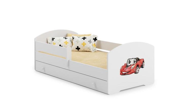 Race Auto Kinderbed | Tweedekansje | Incl. Hek & Matras, Kinderen en Baby's, Kinderkamer | Bedden, 85 tot 100 cm, 160 tot 180 cm