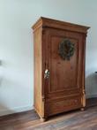 Landelijke klassieke kast, eendeurskast, servieskast legkast