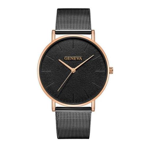 Luxe Dames Horloge - Anoloog Uurwerk Mesh Bandje voor, Sieraden, Tassen en Uiterlijk, Smartwatches, Nieuw, Verzenden