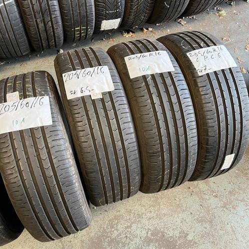 4 x Continental PremiumContact 6 205-60-16 Zomerbanden 7mm, Auto-onderdelen, Banden en Velgen, 16 inch, Zomerbanden, 205 mm, Personenwagen