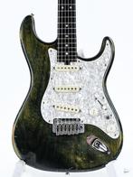 Dick Dijkman Strat Green Transparant 1992, Ophalen of Verzenden, Gebruikt, Solid body