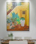 Kirsty Wain - Patio de la casa amarilla en Altea - NO