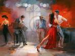 Kunstdruk Willem Haenraets - Tango 80x60cm, Verzenden, Nieuw