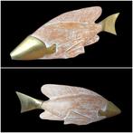 Beeldje, Poisson truite soumon  grande taille  - 45 cm -, Antiek en Kunst, Curiosa en Brocante