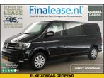 Volkswagen Transporter 2.0 TDI L2H1 DC 140PK Airco €405pm, Volkswagen, Zwart, Nieuw, Lease