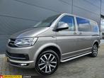 Volkswagen Transporter 2.0 TDI Highline DC navi 2 x schuif X, Auto's, Gebruikt, Euro 6, Volkswagen, Beige