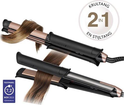 Remington ONE Straight & Curl Stijltang & Krultang in 1 -, Sieraden, Tassen en Uiterlijk, Uiterlijk | Haarverzorging, Verzenden