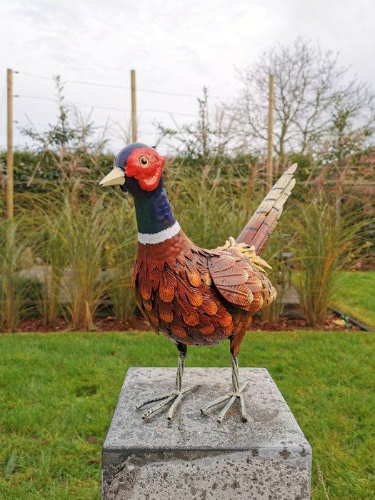 Beeldje - Fazant - Metaal, IJzer, Antiek en Kunst, Curiosa en Brocante