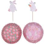 PME Cupcake Set Paashaas 24st., Hobby en Vrije tijd, Taarten en Cupcakes maken, Verzenden, Nieuw