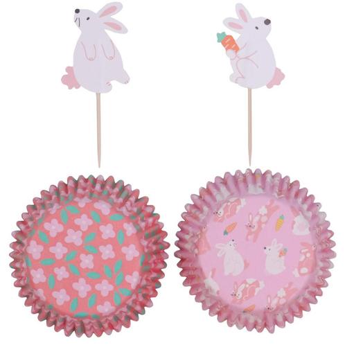 PME Cupcake Set Paashaas 24st., Hobby en Vrije tijd, Taarten en Cupcakes maken, Nieuw, Verzenden