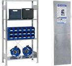 verzinkt opbergrek | 1000x500x(h)2000mm | 4 niveaus, Verzenden, Nieuw in verpakking