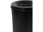 V-part - Vlamdovende papierbak 110 ltr - Steel - zwart, Huis en Inrichting, Woonaccessoires | Prullenbakken, Verzenden, Zo goed als nieuw