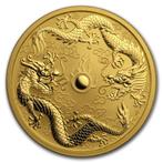Gouden Double Dragon 1 oz 2020 (5.000 oplage), Postzegels en Munten, Munten | Oceanië, Goud, Losse munt, Verzenden