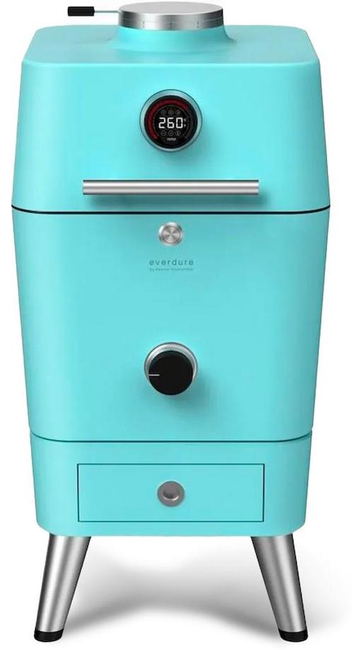 Everdure 4K kamado bbq - Mint, Tuin en Terras, Houtskoolbarbecues, Nieuw, Verzenden