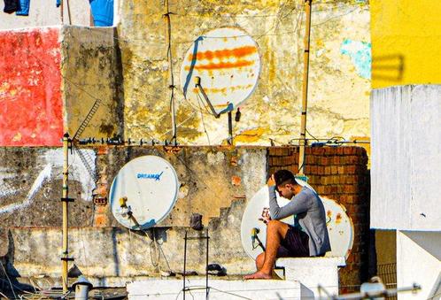 Christian Gockelbauer - The young guy in the Medina, Antiek en Kunst, Kunst | Schilderijen | Modern