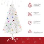 Kunstmatige Kerstboom 180cm Met Stand En Decor In Wit, Ideaa, Diversen, Kerst, Verzenden, Nieuw