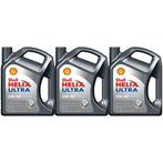 Shell Aanbieding: 3 X Helix Ultra 5W40 5L, Verzenden