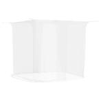 Hangende klamboe 156 gaas 220x150x180 cm wit (Partytenten), Caravans en Kamperen, Kampeeraccessoires, Verzenden, Nieuw