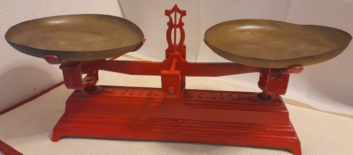 Weegschaal - IJzer, Messing, Antiek en Kunst, Antiek | Keukenbenodigdheden