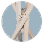 Tipi tent stabilisator - speeltent stabilisatiesysteem -..., Ophalen of Verzenden, Nieuw