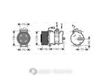Compressor AVA Cooling 5412300411, Ophalen, Nieuw, Overige merken, Overige Auto-onderdelen