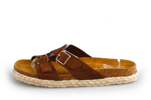 Nelson Slippers in maat 42 Bruin | 10% extra korting, Kleding | Heren, Schoenen, Bruin, Nieuw, Slippers, Verzenden