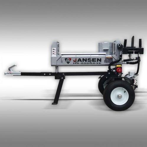 Houtklover Jansen HS-20DS63E elektro, 20 t, 63 cm, Zakelijke goederen, Machines en Bouw | Tuin, Park en Bosbouw, Kloofmachine