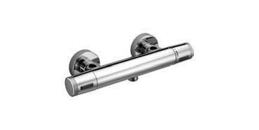 Cisal Less douche thermostaatkraan opbouw LST01012A RVS-look, Doe-het-zelf en Verbouw, Sanitair, Kraan, Nieuw, Ophalen of Verzenden