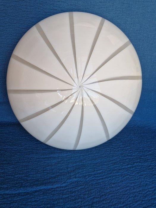 Plafondlamp - Glas, Metaal, Antiek en Kunst, Antiek | Lampen