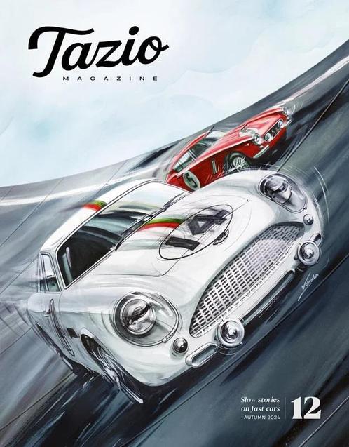 Tazio Issue 12, Aston Martin, Skoda, A J Foyt, Gronholm, DTM, Boeken, Auto's | Folders en Tijdschriften, Algemeen, Nieuw, Verzenden