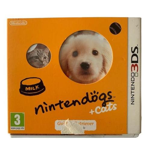 Nintendogs + Cats (Golden Retriever & Nieuwe Vrienden) - EUR, Spelcomputers en Games, Games | Nintendo 2DS en 3DS, Verzenden