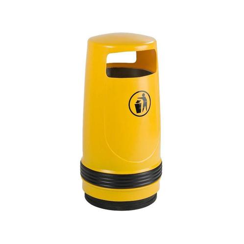 Buitenafvalbak Merlin - geel, Huis en Inrichting, Woonaccessoires | Prullenbakken, Nieuw, Verzenden