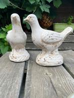 Decoratief ornament (2) - Set of Two Vintage Ceramic Doves –