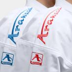 Arawaza Black Diamond Karatepak WKF Combo kit Rood & Blauw, Verzenden, Nieuw, Karate, Vechtsportpak