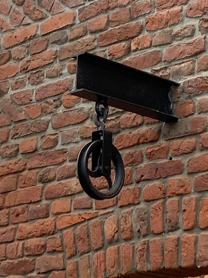Zwarte hijshaak 180mm, Doe-het-zelf en Verbouw, IJzerwaren en Bevestigingsmiddelen, Verzenden