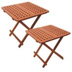 Inklapbare Teaktafel Southampton 60x60cm, Watersport en Boten, Bootonderdelen, Ophalen of Verzenden, Nieuw, Zeilboot of Motorboot