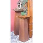 Plantenzuil 85 cm met diverse schalen | Tuindecoratie kolom, Huis en Inrichting, Verzenden, Nieuw