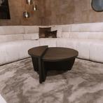 ronde salontafel set van 2 | massief eikenhout | maatwerk, Huis en Inrichting, Tafels | Salontafels, 50 tot 100 cm, Nieuw, Modern