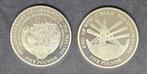 Jersey. 5 Pounds 2005 Proof, 2 x (Zonder Minimumprijs)