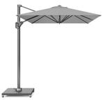 Voyager T1 zweefparasol 300x200 cm lichtgrijs met 75KG voet, Tuin en Terras, Ophalen of Verzenden, Nieuw