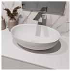 Bieden: Arius K01 washbasin contemporary design white finish, Ophalen of Verzenden, Nieuw