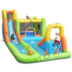 2dekans | Coast 8-in-1 Opblaasbaar Waterpark met 2 Glijbanen, Ophalen of Verzenden, Zo goed als nieuw