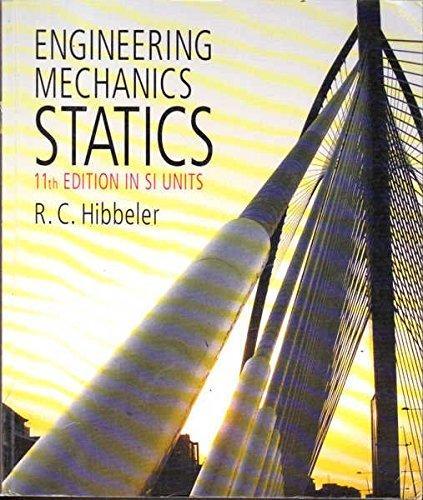 Engineering Mechanics Statics 11th Edition in SI units, Boeken, Overige Boeken, Gelezen, Verzenden