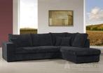 Hoekbank Afferden - loungebanken - Antraciet, Huis en Inrichting, Nieuw, Stof